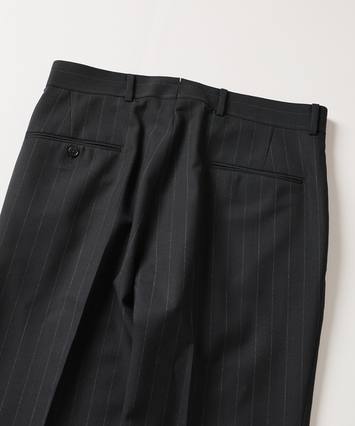 Couture d'adam（クチュールドアダム）の「COUTURE D’ADAM (クチュール ド アダム) 別注Officer's Trousers Stripe（スラックス・メンズ・ブラック・42/40）」の19枚目の写真