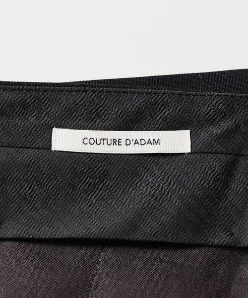 Couture d'adam（クチュールドアダム）の「COUTURE D’ADAM (クチュール ド アダム) 別注Officer's Trousers Stripe（スラックス・メンズ・ブラック・42/40）」の20枚目の写真