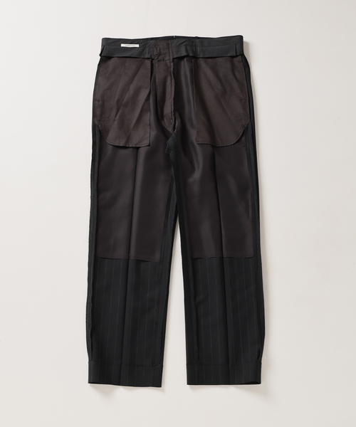 Couture d'adam（クチュールドアダム）の「COUTURE D’ADAM (クチュール ド アダム) 別注Officer's Trousers Stripe（スラックス・メンズ・ブラック・42/40）」の21枚目の写真