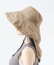 and it_（アンドイット）の「ネックカバー付きUVツバ広ハット（ハット）」