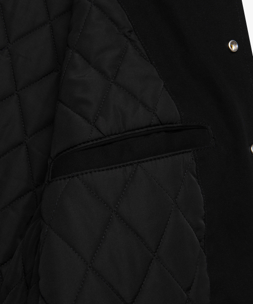 LMCの「WASHED VARSITY JACKET black(スタジャン・レディース・その他・S/M/L)」の9枚目の写真