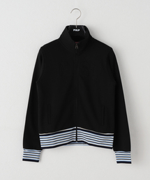PULP/417EDIFICE（パルプフォーワンセブンエディフィス）の「【Geek Office / ギークオフィス】JUST! / ERSEY APPLIQUE ZIPUP JACKET（ジャージ）」