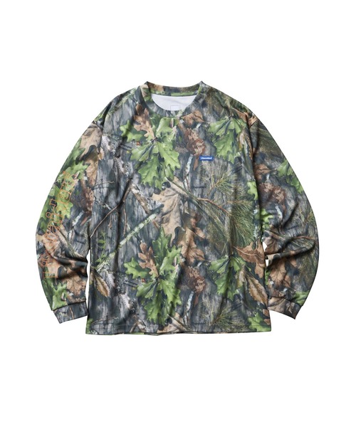 Liberaiders（リベレイダース）の「Liberaiders/リベレイダース CAMO L/S DRY TEE ラバーロゴ カモフラージュ柄 Tシャツ  2026年春夏（Tシャツ/カットソー・メンズ・カモフラージュ・M/L）」の15枚目の写真