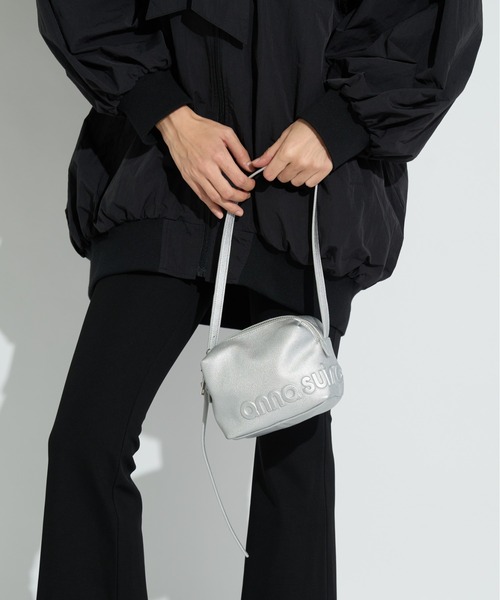 anna sui nyc(アナ スイ エヌ ワイ シー)の「キューブバッグ(ショルダーバッグ・レディース・ミント/ブラック/シルバー・FREE)」の3枚目の写真
