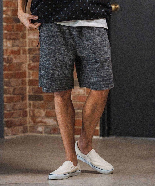 CAMBIO（カンビオ）の「mp14598- Melange Pile Shorts ショートパンツ(S67326cmb)（その他パンツ・メンズ・ホワイト/ブラック/ブラウン・S/M/L）」の3枚目の写真