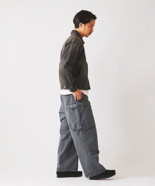 ジャーナルスタンダード　グレーデニムジャケット(M)＆パンツ(S)セットアップ Rocky Monroe（ロッキーモンロー） セットアップ 「セットアップ