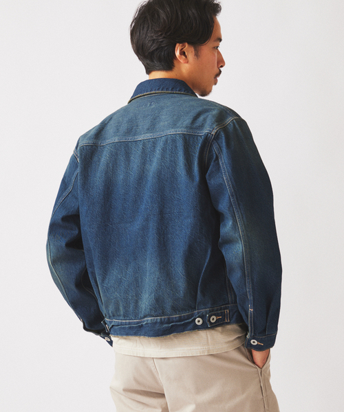 スモーキーデニム 11oz ジップブルゾン（デニムジャケット）｜JOURNAL
