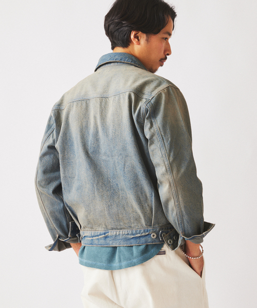 スモーキーデニム 11oz ジップブルゾン（デニムジャケット）｜JOURNAL
