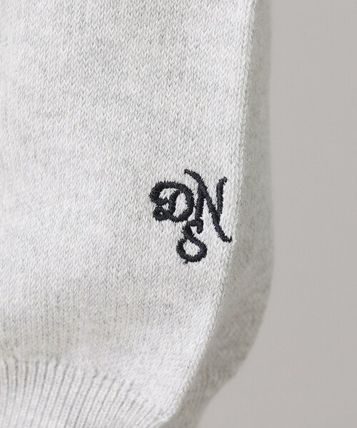 Dessin（デッサン）の「【洗える】スウェットライクニット（ニット/セーター・レディース・サックスブルー/ライトグレー/ネイビー・03/02/01）」の7枚目の写真