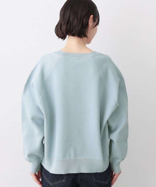 Dessin（デッサン）の「【洗える】スウェットライクニット（ニット/セーター・レディース・サックスブルー/ライトグレー/ネイビー・03/02/01）」の22枚目の写真