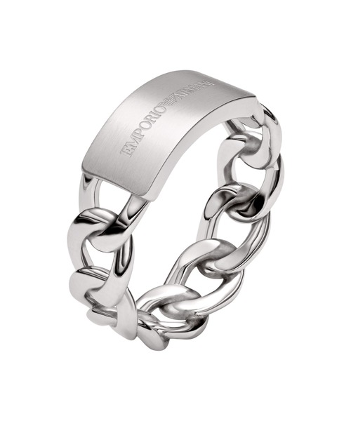 EMPORIO ARMANI(エンポリオアルマーニ)の「エンポリオ・アルマーニ アクセサリー メンズ 指輪 シルバー EGS3305040(リング・メンズ・シルバー・US10/US11/US9)」の3枚目の写真