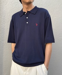 U.S. POLO ASSN.(���[�G�X�|���A�b�X��)�́yU.S. POLO ASSN.�z�I�[�o�[�T�C�Y�j�b�g�|�� �ڐG�⊴ ���������|�C���g���S�|���V���c(�|���V���c)