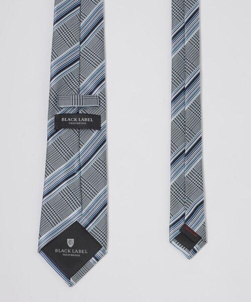 BLACK LABEL CRESTBRIDGE（ブラックレーベル・クレストブリッジ）の「グラデーションペーングレンチェックタイ（ネクタイ・メンズ・ブルー系その他4/レッド系その他3・FREE）」の5枚目の写真
