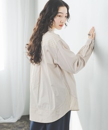 niko and... | クレイジーストライプシャツ(シャツ/ブラウス)