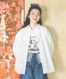 niko and... | クレイジーストライプシャツ(シャツ/ブラウス)