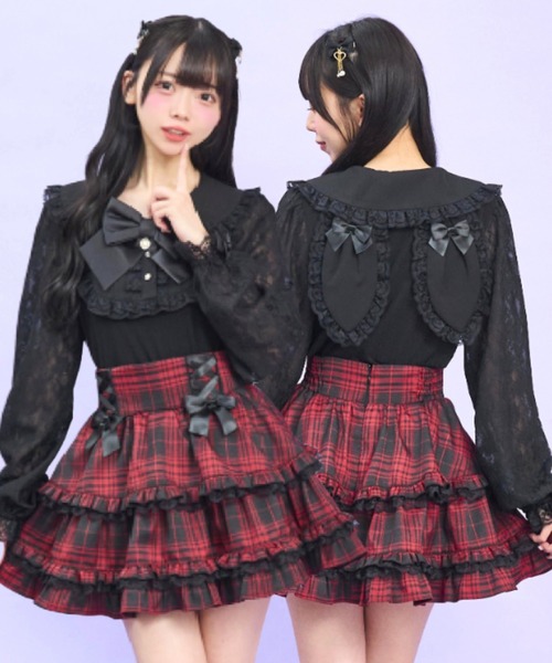 Secret Honey（シークレットハニー）の「うさみみカットソー（Tシャツ/カットソー・レディース・ブラック/オフホワイト・FREE）」の2枚目の写真