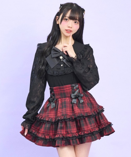 Secret Honey（シークレットハニー）の「うさみみカットソー（Tシャツ/カットソー・レディース・ブラック/オフホワイト・FREE）」の7枚目の写真