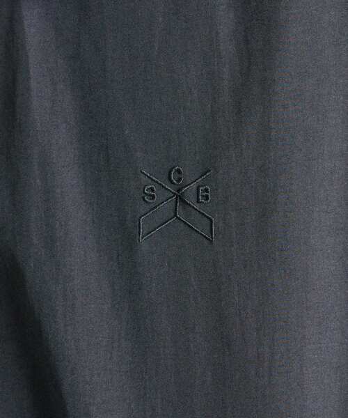 CRAFT STANDARD BOUTIQUE(クラフトスタンダードブティック)の「襟付きナイロンスタジャン(ブルゾン・メンズ・ブラック/カーキ・L/M)」の6枚目の写真