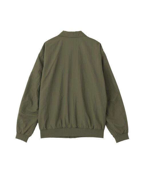 CRAFT STANDARD BOUTIQUE(クラフトスタンダードブティック)の「襟付きナイロンスタジャン(ブルゾン・メンズ・ブラック/カーキ・L/M)」の11枚目の写真