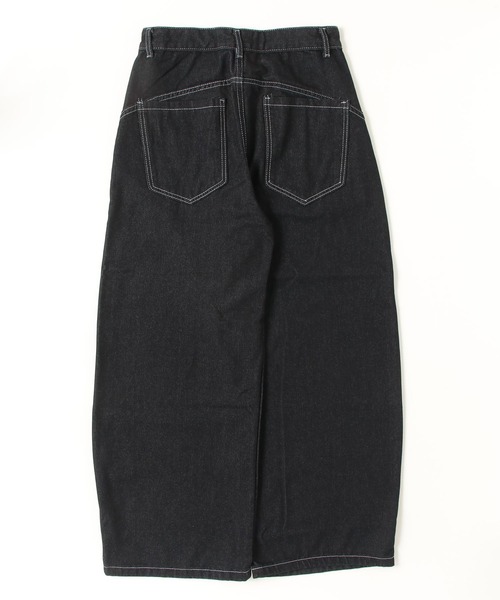 A'GEM/9 × .kom 『A'gem/エージェム』Fireman Hook Balloon Wide Denim