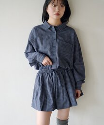 Kastane | バルーンシャツワンピース(シャツワンピース)