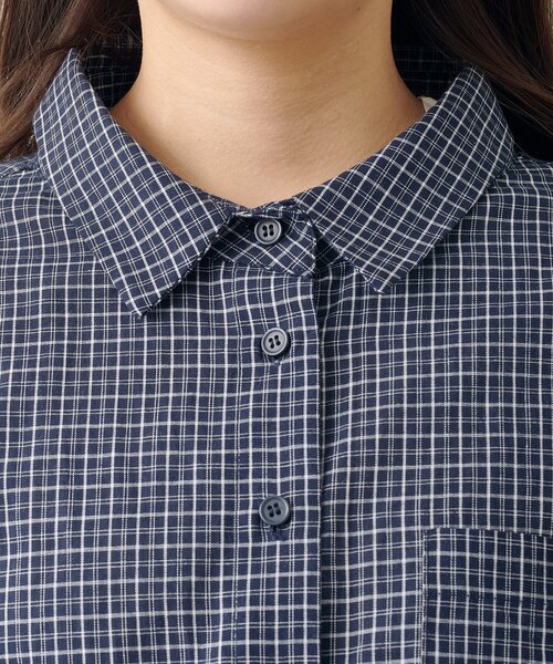 Kastane(カスタネ)の「バルーンシャツワンピース(シャツワンピース・レディース・ブラウン/ネイビー・FREE)」の20枚目の写真