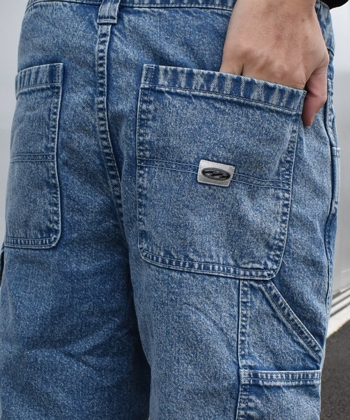 BILLABONG（ビラボン）の「BILLABONG/ビラボン ハーフパンツ ショートパンツ バギーショーツ デニム BG01A610（その他パンツ・メンズ・ライトインディゴブルー・30inch/32inch）」の9枚目の写真