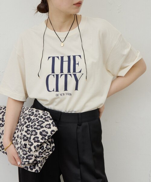 GALLARDAGALANTE(ガリャルダガランテ)の「【GOOD ROCK SPEED】THE CITY ロゴTee/別注(Tシャツ/カットソー・レディース・アイボリー/ブラック/ライトグレー/ホワイト系その他2・FREE)」の16枚目の写真