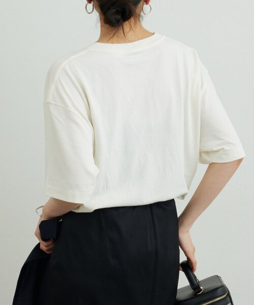 GALLARDAGALANTE(ガリャルダガランテ)の「【GOOD ROCK SPEED】THE CITY ロゴTee/別注(Tシャツ/カットソー・レディース・アイボリー/ブラック・FREE)」の9枚目の写真