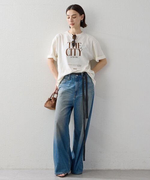 GALLARDAGALANTE(ガリャルダガランテ)の「【GOOD ROCK SPEED】THE CITY ロゴTee/別注(Tシャツ/カットソー・レディース・アイボリー/ブラック/ライトグレー/ホワイト系その他2・FREE)」の12枚目の写真