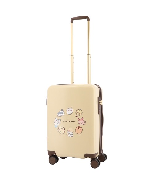 Siffler(シフレ)の「【CHIIKAWA/ちいかわ】 キャリーケース 35L(スーツケース/キャリーバッグ・レディース・ベージュ/ミント・FREE)」の3枚目の写真