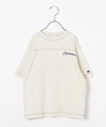 Champion（チャンピオン）の「【Champion(チャンピオン）】別注配色ステッチT(KIDS)（Tシャツ/カットソー）」