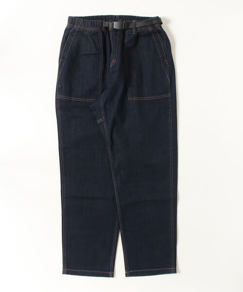 Gramicci(グラミチ)の「Gramicci/グラミチ ストレッチデニムルーズテーパードリッジパンツ STRETCH DENIM LOOSE TAPERED RIDGE PANTS(デニムパンツ・メンズ・ダークインディゴブルー/ワンウォッシュ・M/L)」の1枚目の写真