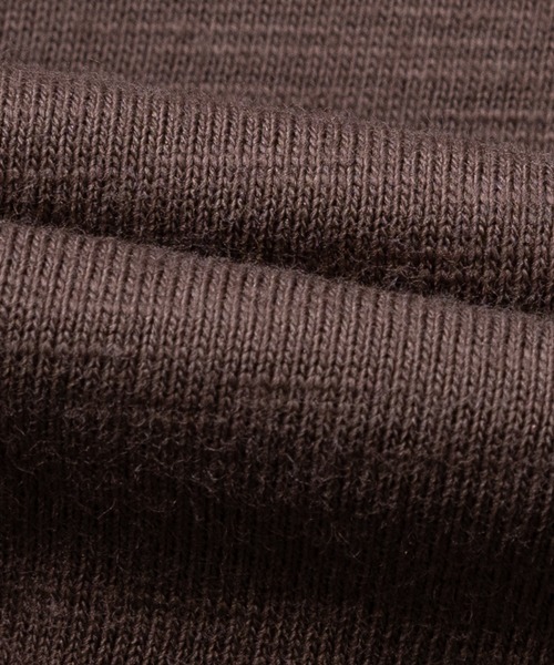GERRY（ジェリー）の「【ag】〔GERRY/ジェリー〕冷感スラブ天竺 ヴィンテージライクかすれプリント スウェットシャツ 接触冷感/吸水速乾（Tシャツ/カットソー・メンズ・ブラウン/ブラック/アイボリー・LARGE/MEDIUM）」の9枚目の写真