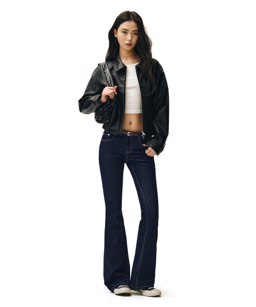 DECET WOMEN（デケット ウーマン）の「Signature Slim Low Rise Flared Jeans DCWPT006CPINDIGO（デニムパンツ・レディース・その他・X-SMALL/SMALL/MEDIUM/LARGE）」の15枚目の写真