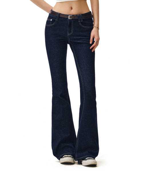 DECET WOMEN（デケット ウーマン）の「Signature Slim Low Rise Flared Jeans DCWPT006CPINDIGO（デニムパンツ・レディース・その他・X-SMALL/SMALL/MEDIUM/LARGE）」の7枚目の写真