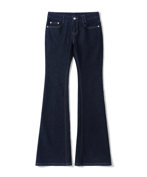 DECET WOMEN（デケット ウーマン）の「Signature Slim Low Rise Flared Jeans DCWPT006CPINDIGO（デニムパンツ・レディース・その他・X-SMALL/SMALL/MEDIUM/LARGE）」の6枚目の写真