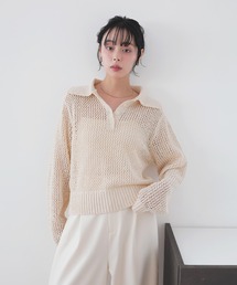MIXメッシュポロニット
