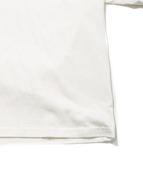 FRUIT OF THE LOOM（フルーツオブザルーム）の「19/-スラブ天竺Tシャツ2 / GOOD DAYS START WITH / 半袖 プリント Tシャツ / ヴィンテージ風（Tシャツ/カットソー・メンズ・ホワイト/アイボリー/チャコールグレー・L/M/S）」の7枚目の写真