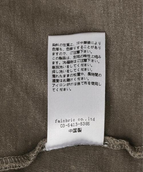 DANKE SCHON（ダンケシェーン）の「【WEB&DEPOT限定】DankeSchon/ダンケシェーン/CHEMICAL S/S T-SHIRTS（Tシャツ/カットソー・メンズ・ブラック/グレー・S/M/L）」の20枚目の写真