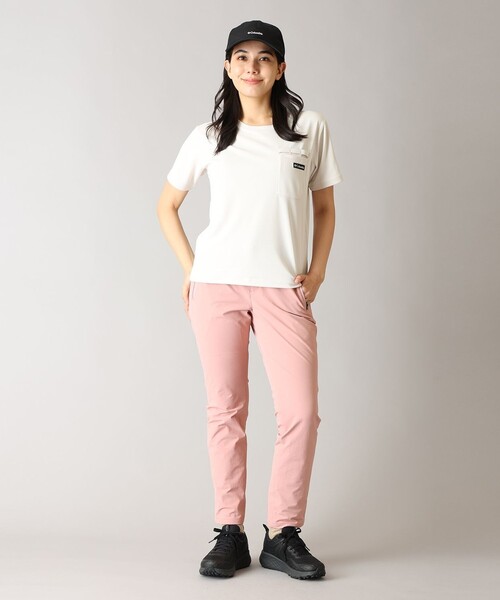 Columbia(コロンビア)の「撥水 UVカット ストレッチ タイトパンツ/Columbia ウィメンズ ヤマジェニックタイトパンツ/コロンビア(その他パンツ・レディース・ベージュ/ピンク/ブラック/ネイビー・L/S/M/XL)」の12枚目の写真