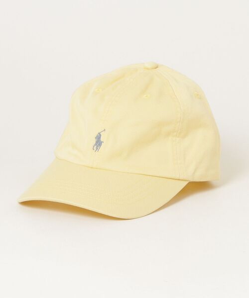 POLO RALPH LAUREN CHILDRENSWEAR（ポロ ラルフ ローレン チルドレンズウェア）の「コットン ツイル ボール キャップ（キャップ・キッズ・イエロー・ONE）」の3枚目の写真