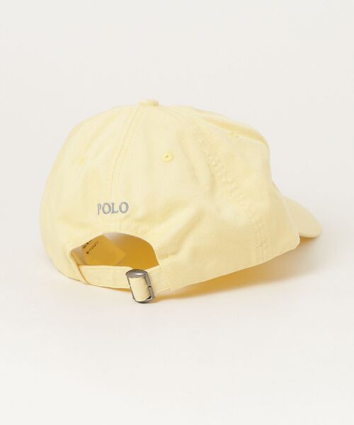 POLO RALPH LAUREN CHILDRENSWEAR（ポロ ラルフ ローレン チルドレンズウェア）の「コットン ツイル ボール キャップ（キャップ・キッズ・イエロー・ONE）」の2枚目の写真