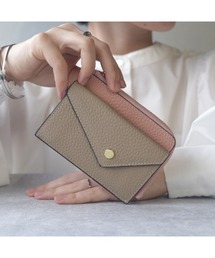 LASIEM（ラシエム）の「フラグメントケース ミニ財布 レディース 本革 カードケース 薄型 コンパクト コインケース キャッシュレス（財布）」