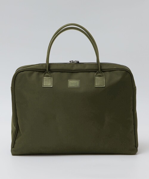 SHIPS(シップス)の「【SHIPS別注】BONFANTI: ナイロン ブリーフ(ビジネスバッグ・メンズ・オリーブ/ブラック・ONE SIZE)」の2枚目の写真
