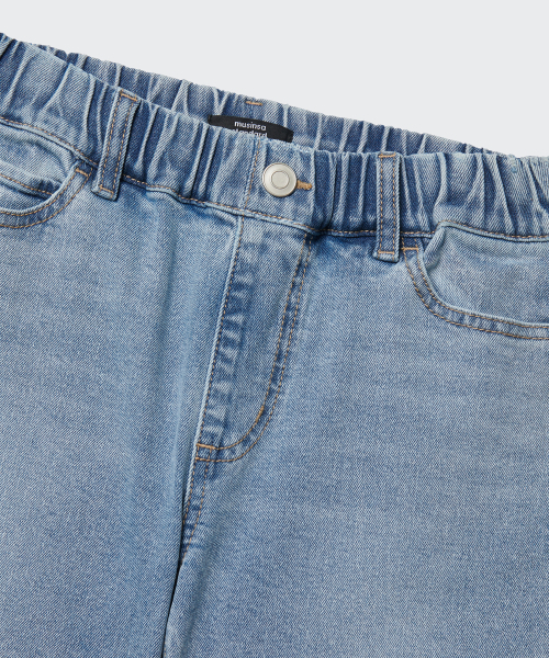 MUSINSA STANDARD KIDS（ムシンサスタンダードキッズ）の「レギュラーフィットデニムパンツ2パック[ミディアムインディゴ/ライトインディゴ]（デニムパンツ・レディース・その他・100/110/120/130/140/150/160）」の3枚目の写真