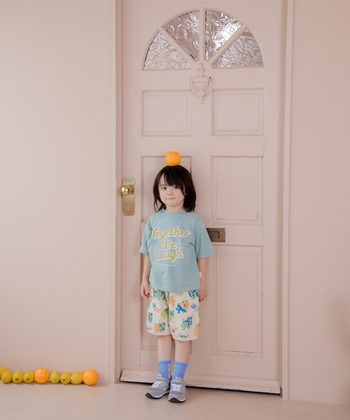 MAKE YOUR DAY(メイクユアデイ)の「いろんな総柄5.5分丈パンツ■80~140cm(その他パンツ・キッズ・ベージュ/グリーン/サックスブルー/ピンク・110/100/90/80/120)」の7枚目の写真