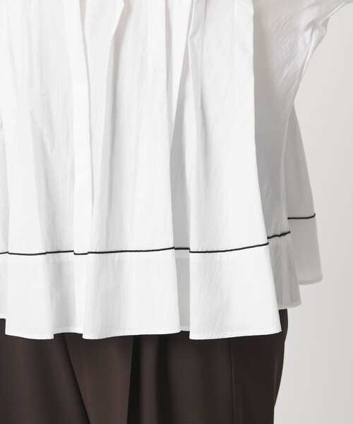UNITED ARROWS(ユナイテッドアローズ)の「ピンタック シャツブラウス(シャツ/ブラウス・レディース・ライトピンク/ホワイト/ネイビー・FREE)」の14枚目の写真