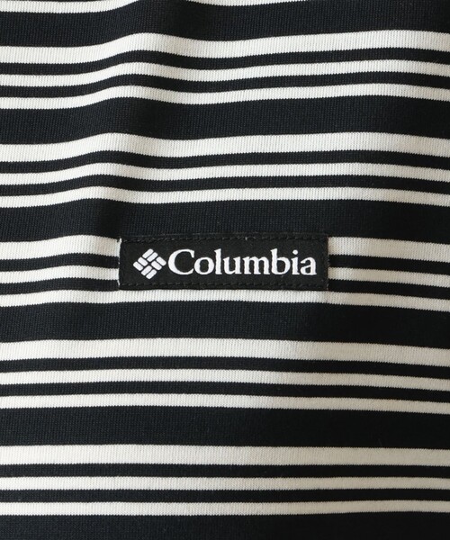 Columbia(コロンビア)の「UVカット 速乾 Columbia/ウィメンズ クラウドアベニュー ロングスリーブクルー ボーダー/コロンビア(Tシャツ/カットソー・レディース・ブラック/ネイビー/ベージュ・XL/L/M/S)」の5枚目の写真
