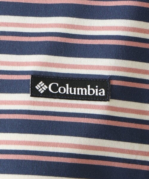 Columbia(コロンビア)の「UVカット 速乾 Columbia/ウィメンズ クラウドアベニュー ロングスリーブクルー ボーダー/コロンビア(Tシャツ/カットソー・レディース・ブラック/ネイビー/ベージュ・XL/L/M/S)」の7枚目の写真